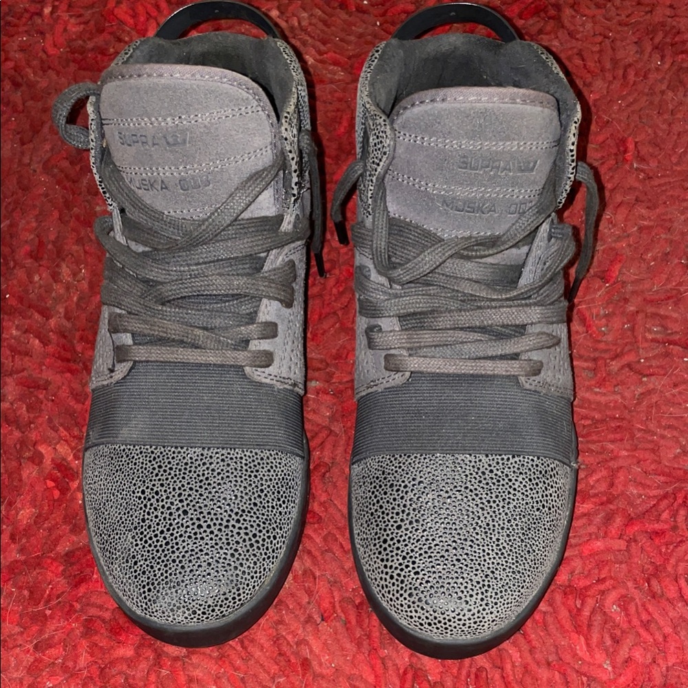 Muska Gray Sky-Tops 003 Men's Shoes
